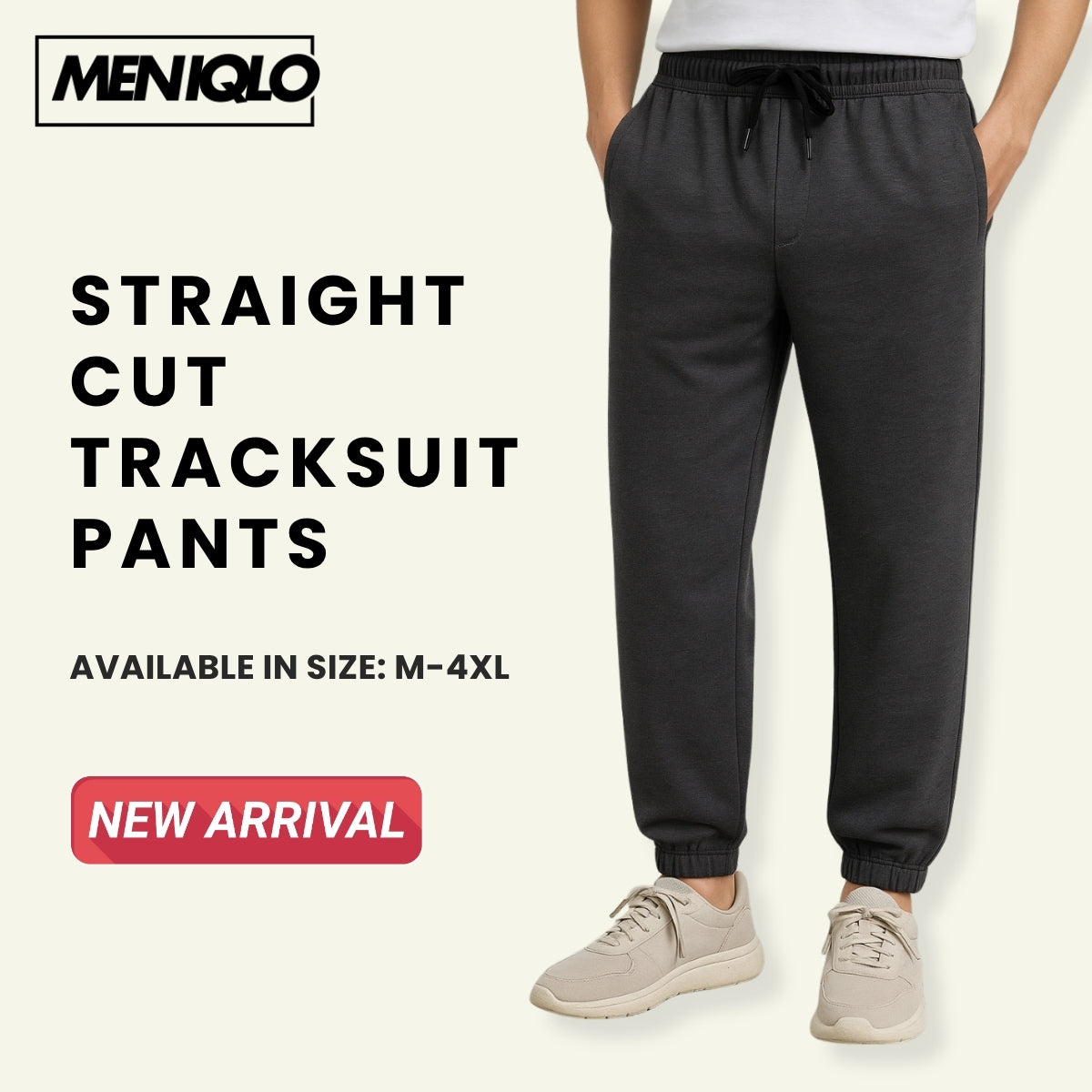 ZUCCA SELUAR TREK SUKAN LATIHAN M-4XL STRAIGHT CUT TRAINING PANTS TRACKSUIT - MCP2002 MCP2001 MCP2003