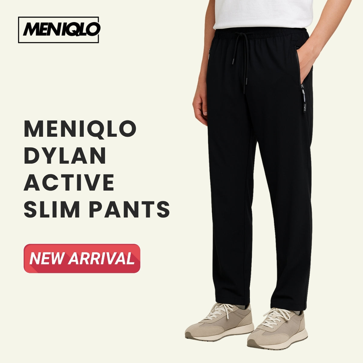 MENIQLO DYLAN ACTIVE SLIM PANTS-MCP2004
