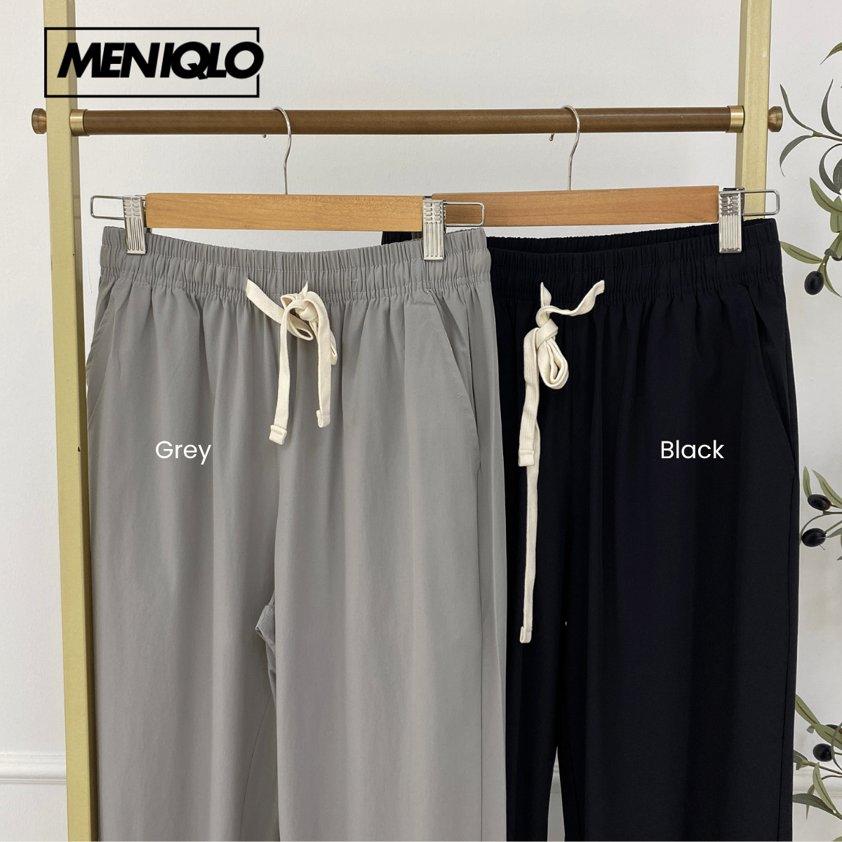 MENIQLO EMIR RELAX STRAIGHT JOGGER PANTS MCP2007