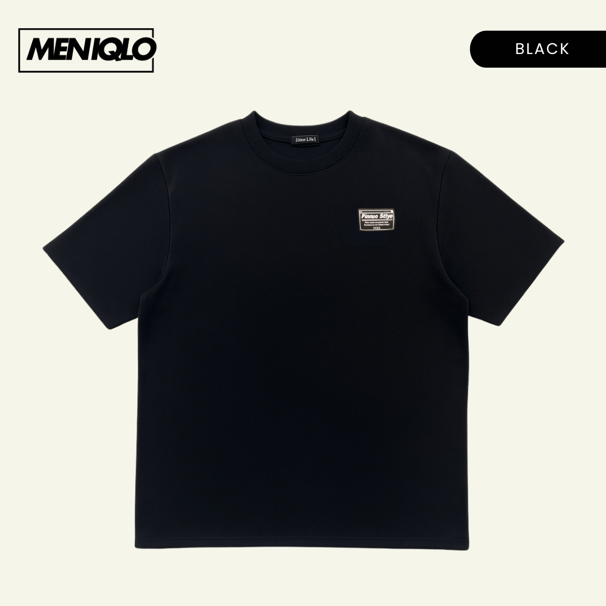 MENIQLO DAMIAN OVERSIZED T-SHIRT SHORT SLEEVE - MQ1001