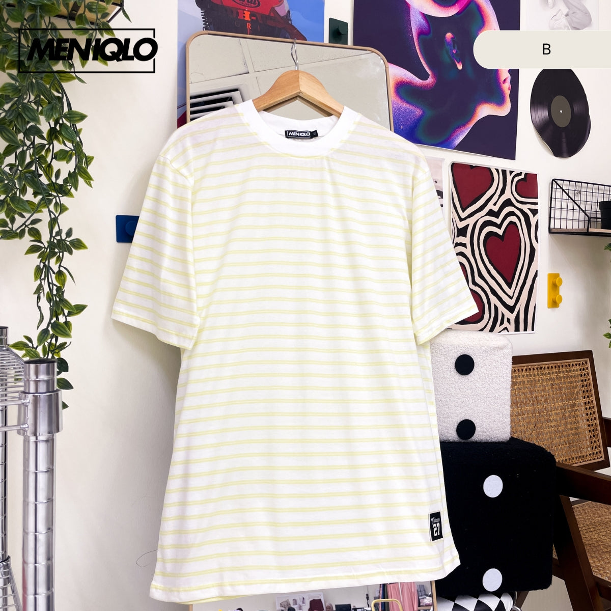 MENIQLO HARRY OVERSIZED T-SHIRT SHORT SLEEVE - MQ1004