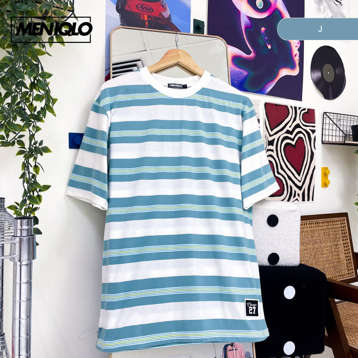 MENIQLO HARRY OVERSIZED T-SHIRT SHORT SLEEVE - MQ1004