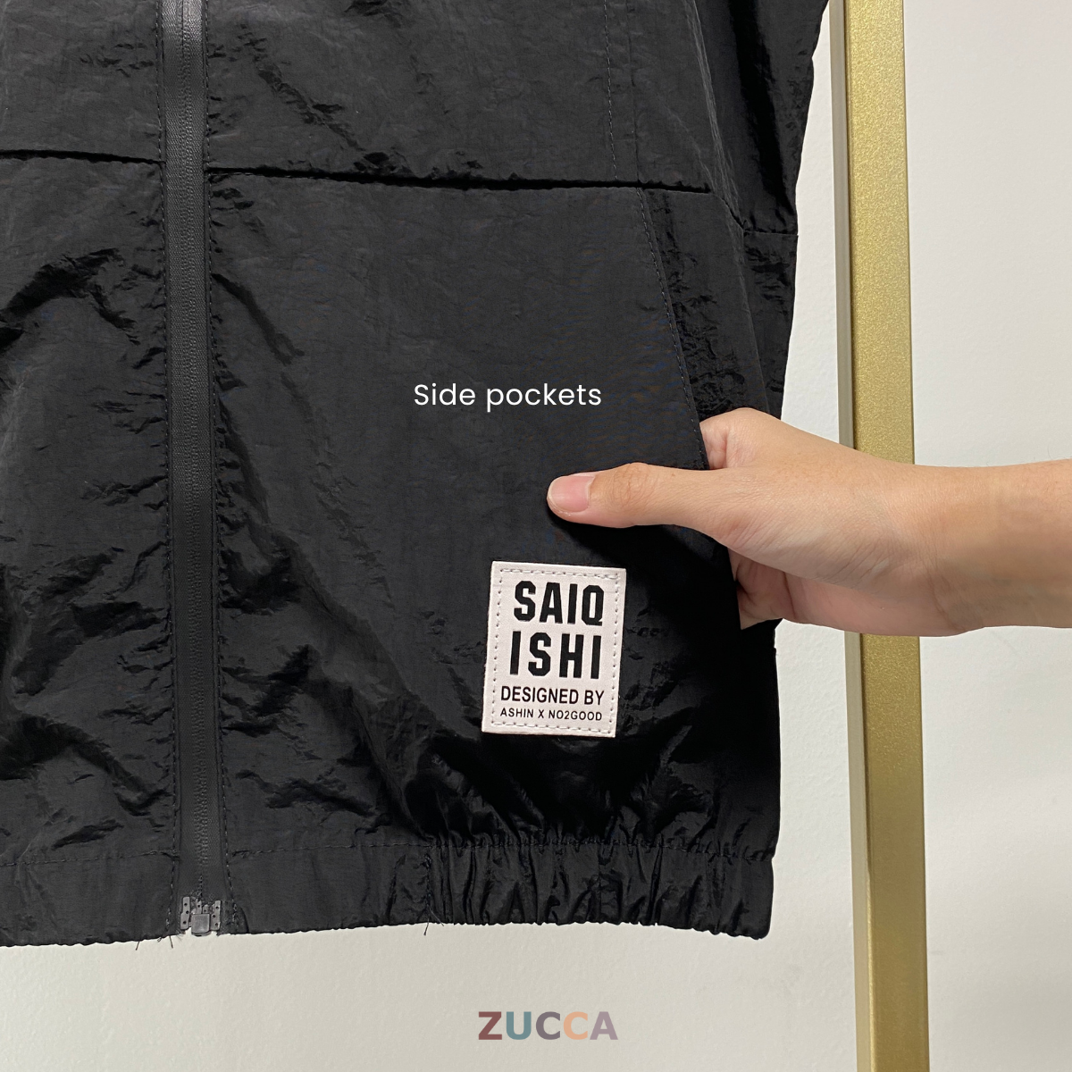 ZUCCA LIXIA JAKET WINDBREAKER BERHUD - MS001