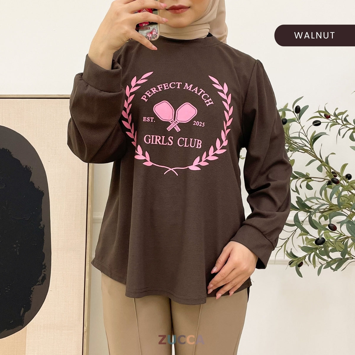 ZUCCA MARCIE KEMEJA KASUAL WANITA WAFFLE COTTON - DM007 BAJU WANITA KOREAN STYLE