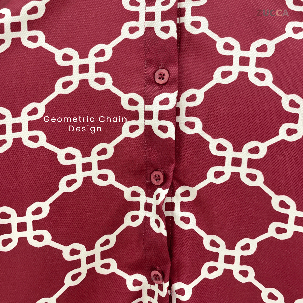 ZUCCA MASITAH BLOUSE SOFT SATIN FLOWY CUT -DM298