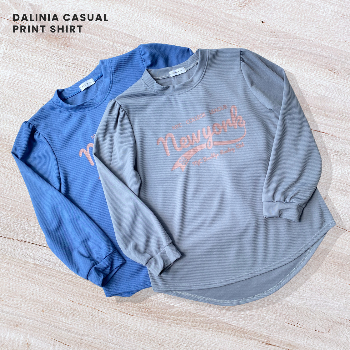 ZUCCA DALINIA CASUAL PRINT SHIRT - DM141