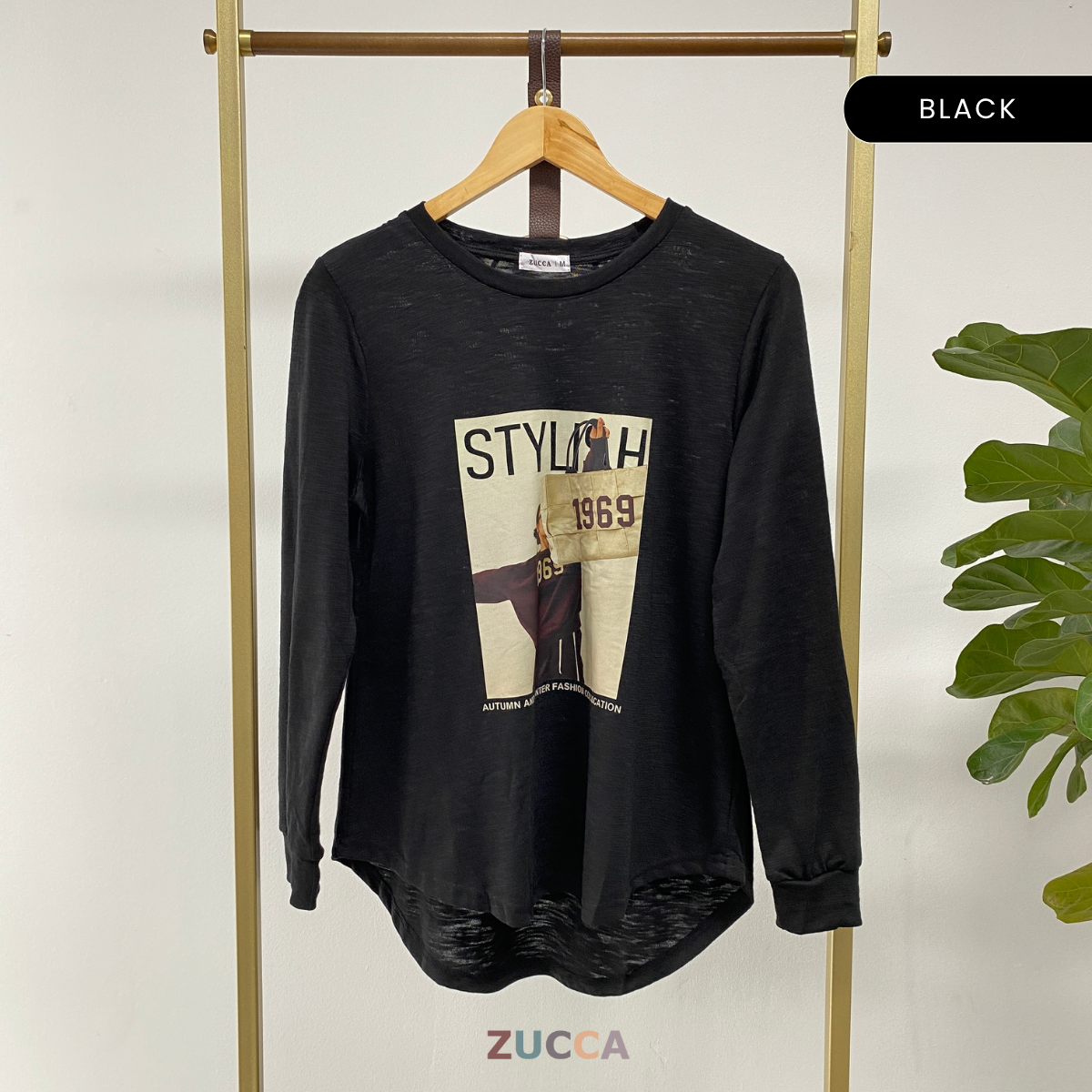 ZUCCA PAMELA GRAPHIC PRINT CASUAL SHIRT - MA027A STYLISH