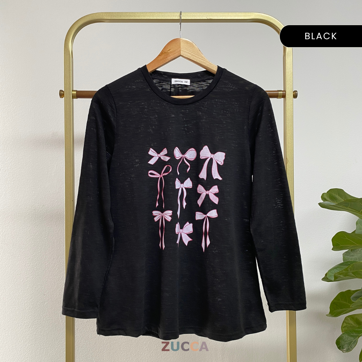 ZUCCA NADINA KEMEJA KASUAL BERCORAK REBEN – MA033 BAJU WANITA