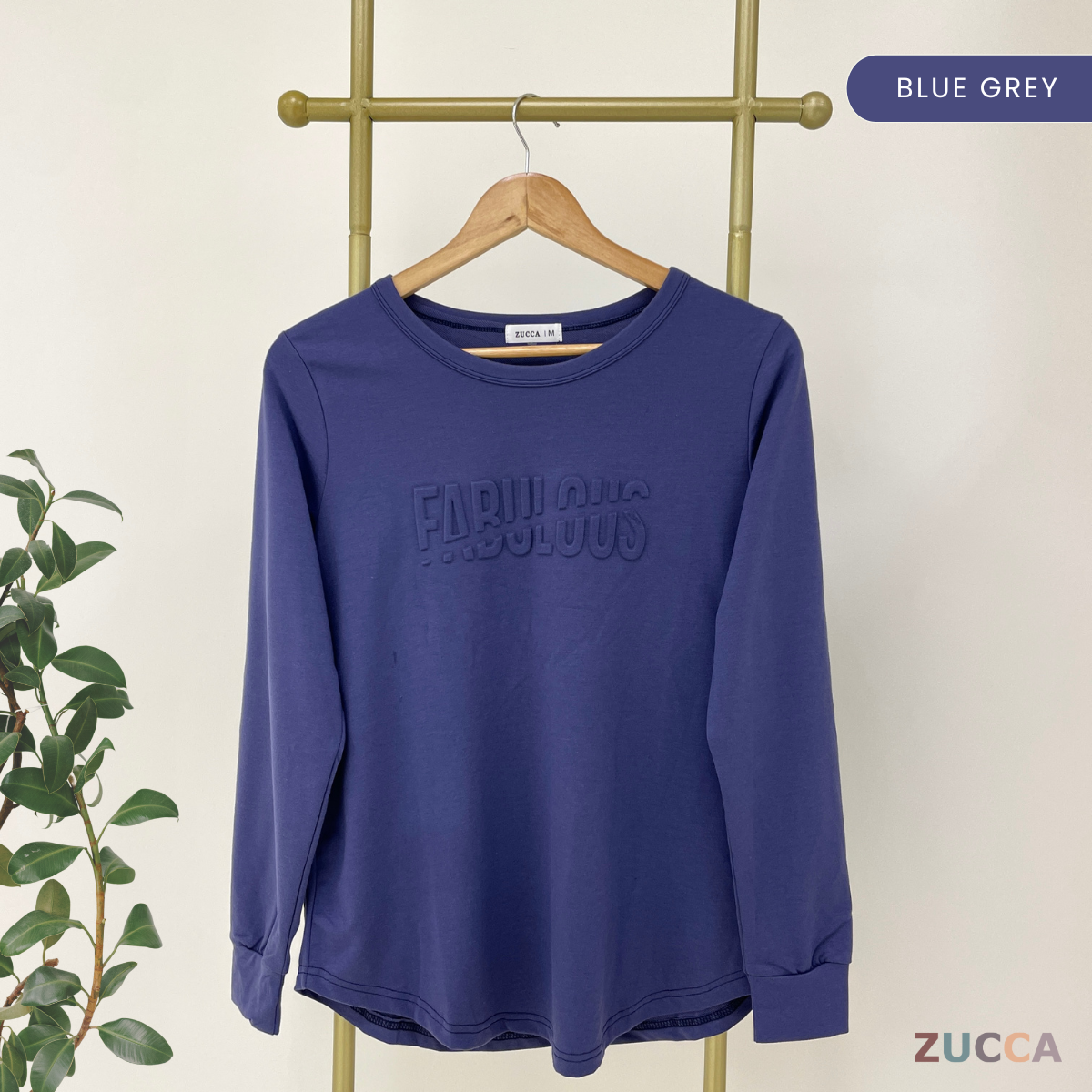 ZUCCA TERICA KEMEJA BLOUSE KASUAL BALDU - MA009