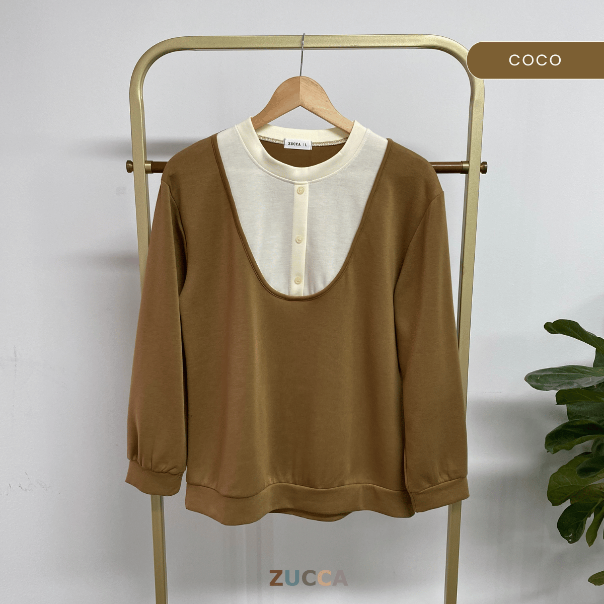ZUCCA JUNNY DOLCE PULLOVER MODEST LOOK - DM286