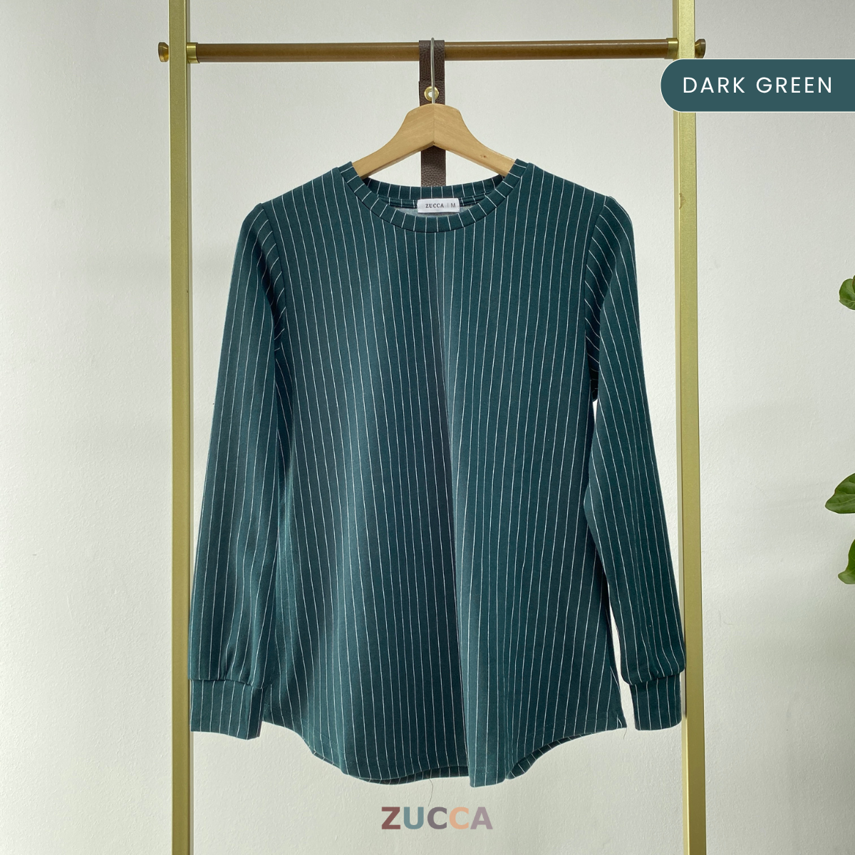 ZUCCA JIHAN PINSTRIPE CASUAL SHIRT - MA052