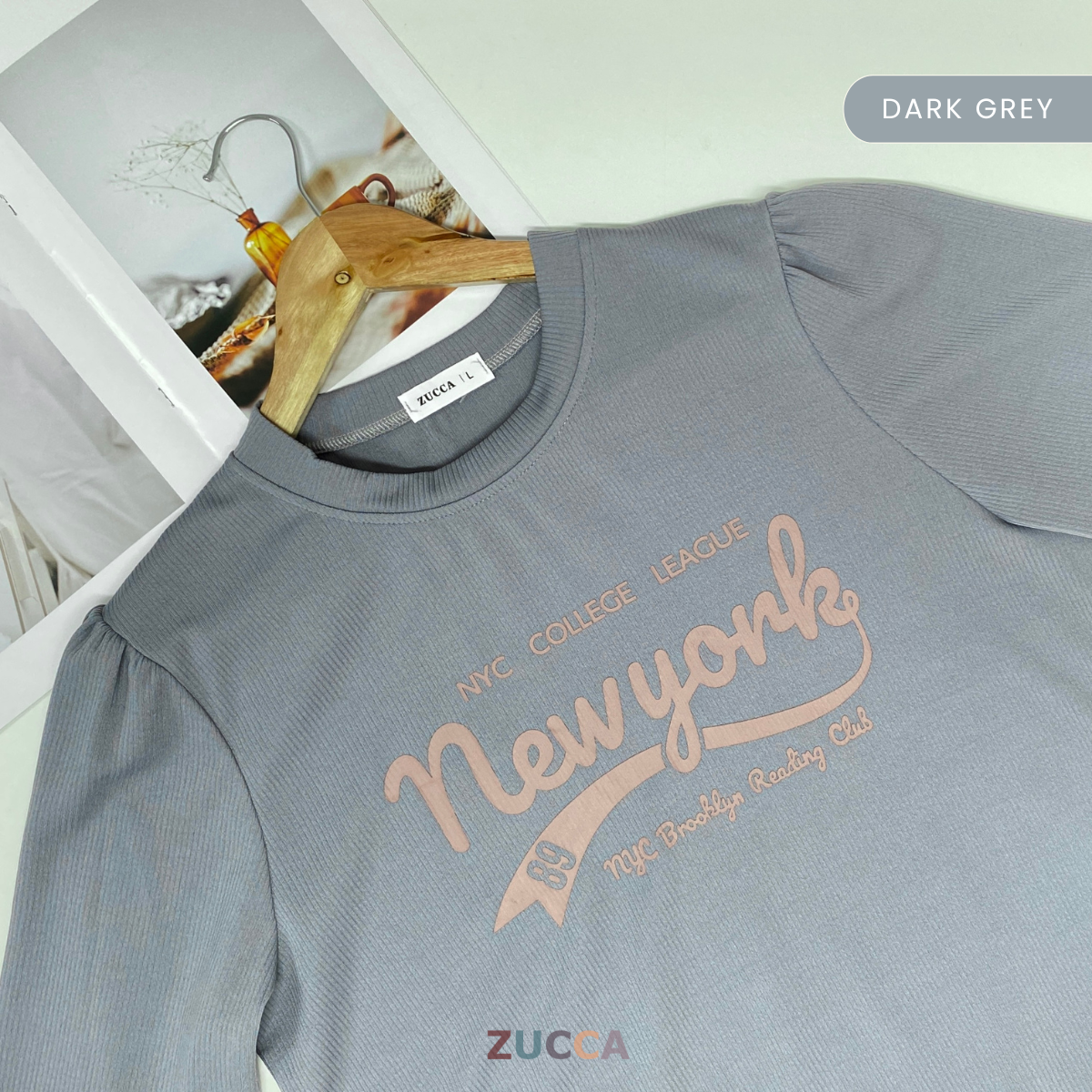 ZUCCA DALINIA CASUAL PRINT SHIRT - DM141