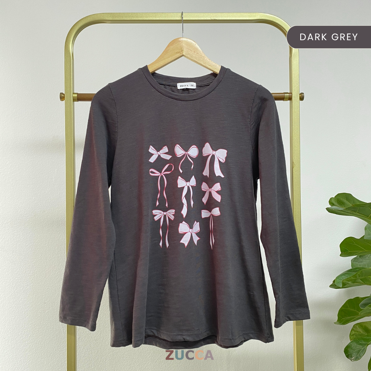ZUCCA NADINA KEMEJA KASUAL BERCORAK REBEN – MA033 BAJU WANITA