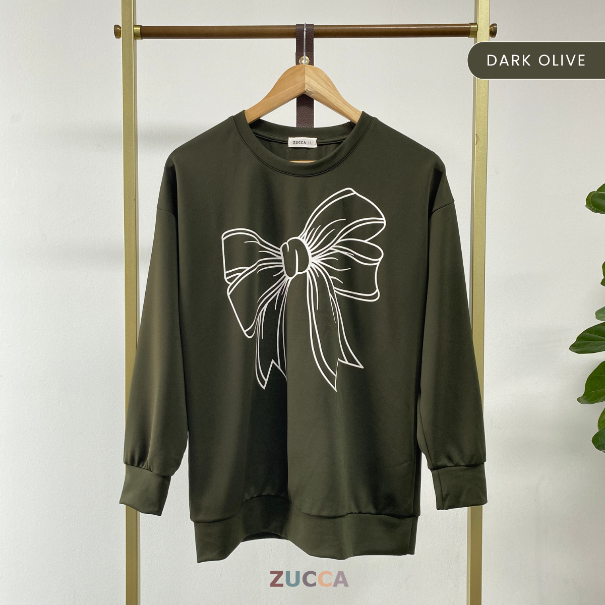 ZUCCA MONICA KEMEJA KASUAL BERCORAK REBEN - MA070