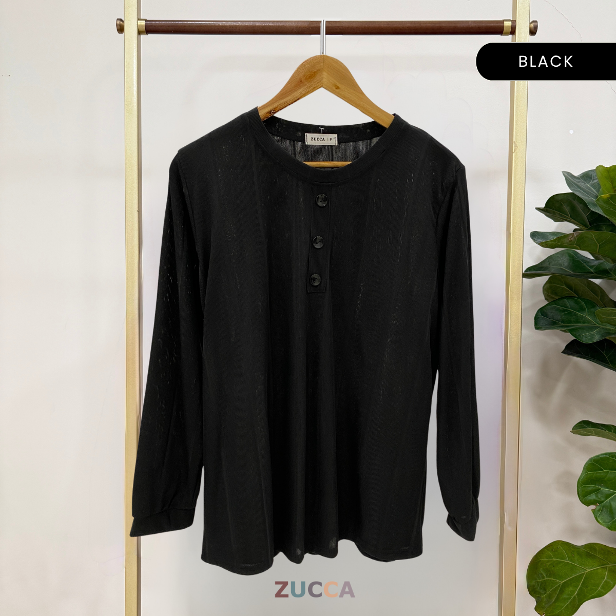 ZUCCA ASA BAJU KASUAL WANITA - DM033 WOMEN BLOUSE