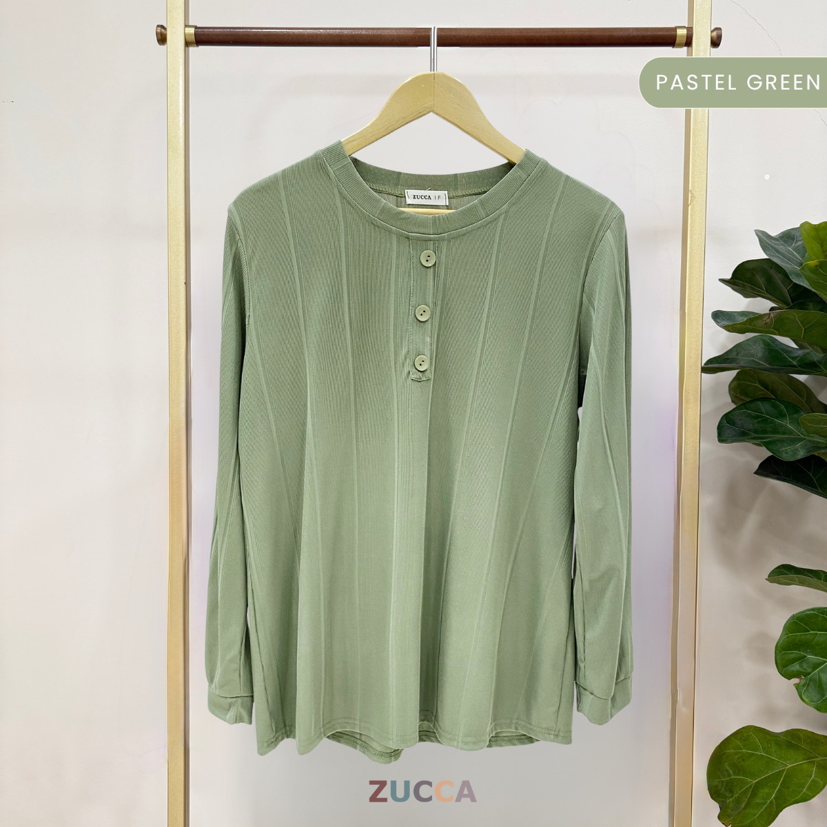 ZUCCA ASA BAJU KASUAL WANITA - DM033 WOMEN BLOUSE