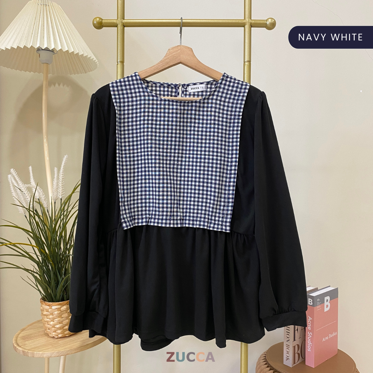 ZUCCA SULLI KOREAN WOMEN BLOUSE KOREAN STYLE - DM040