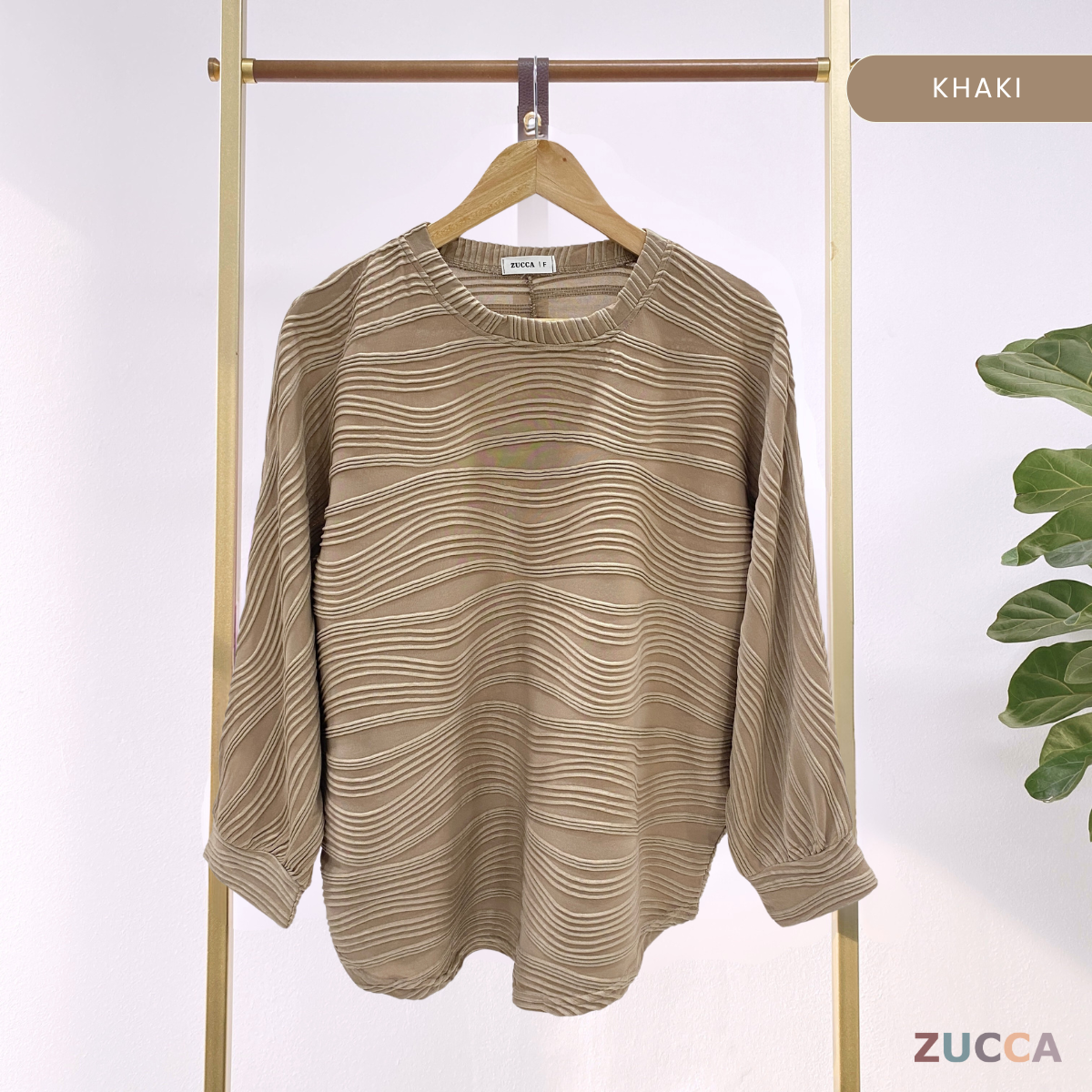 ZUCCA FARISA KEMEJA CORAK BERJALUR - DM089