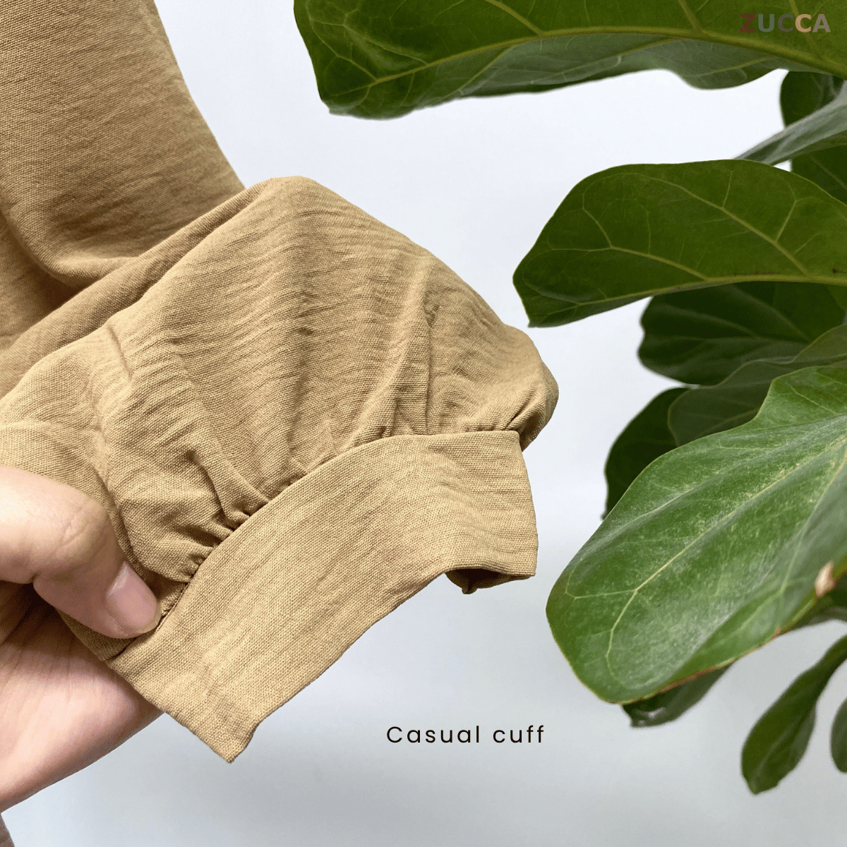 ZUCCA NAYANA BLOUS WANITA COTTON CEY BERCETAK - DM110
