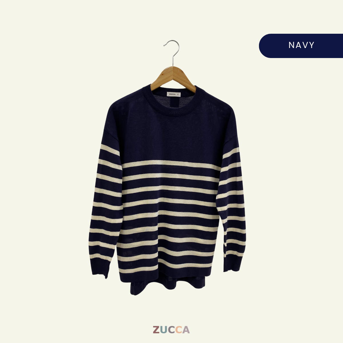 ZUCCA JESSICA COTTON KNIT SEJUK BLOUSE - DM116