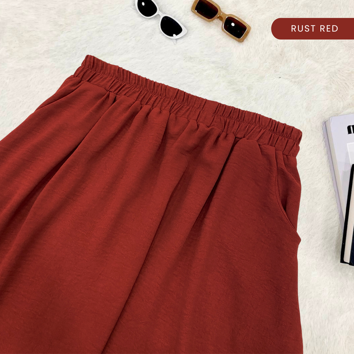ZUCCA CARMIN SKIRT KASUAL KAPAS - DM135