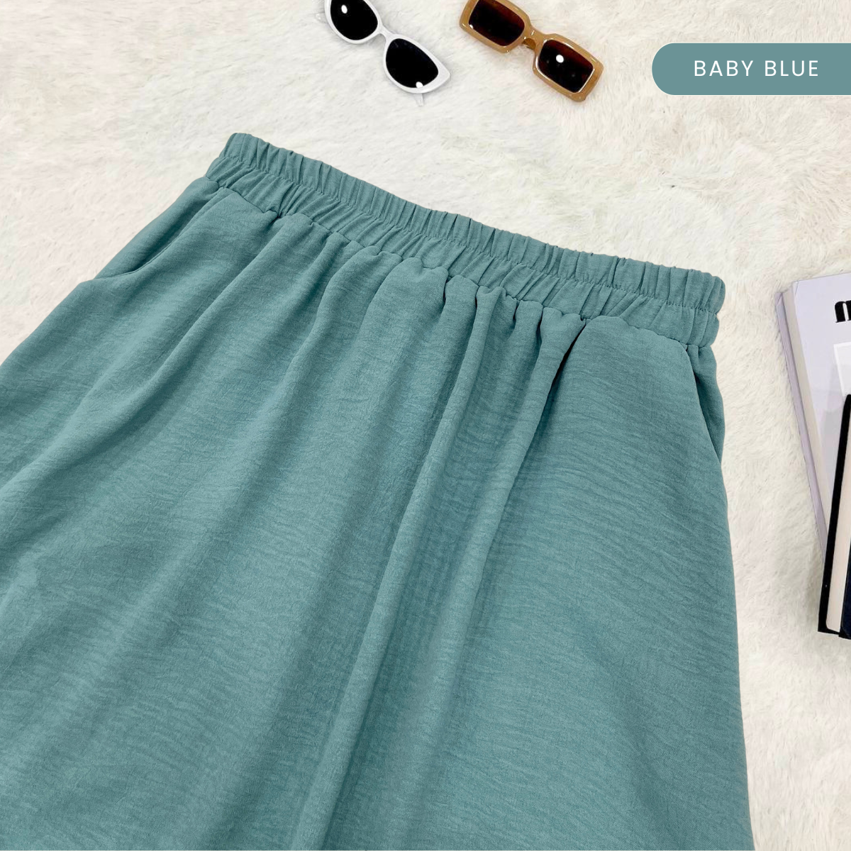 ZUCCA CARMIN SKIRT KASUAL KAPAS - DM135