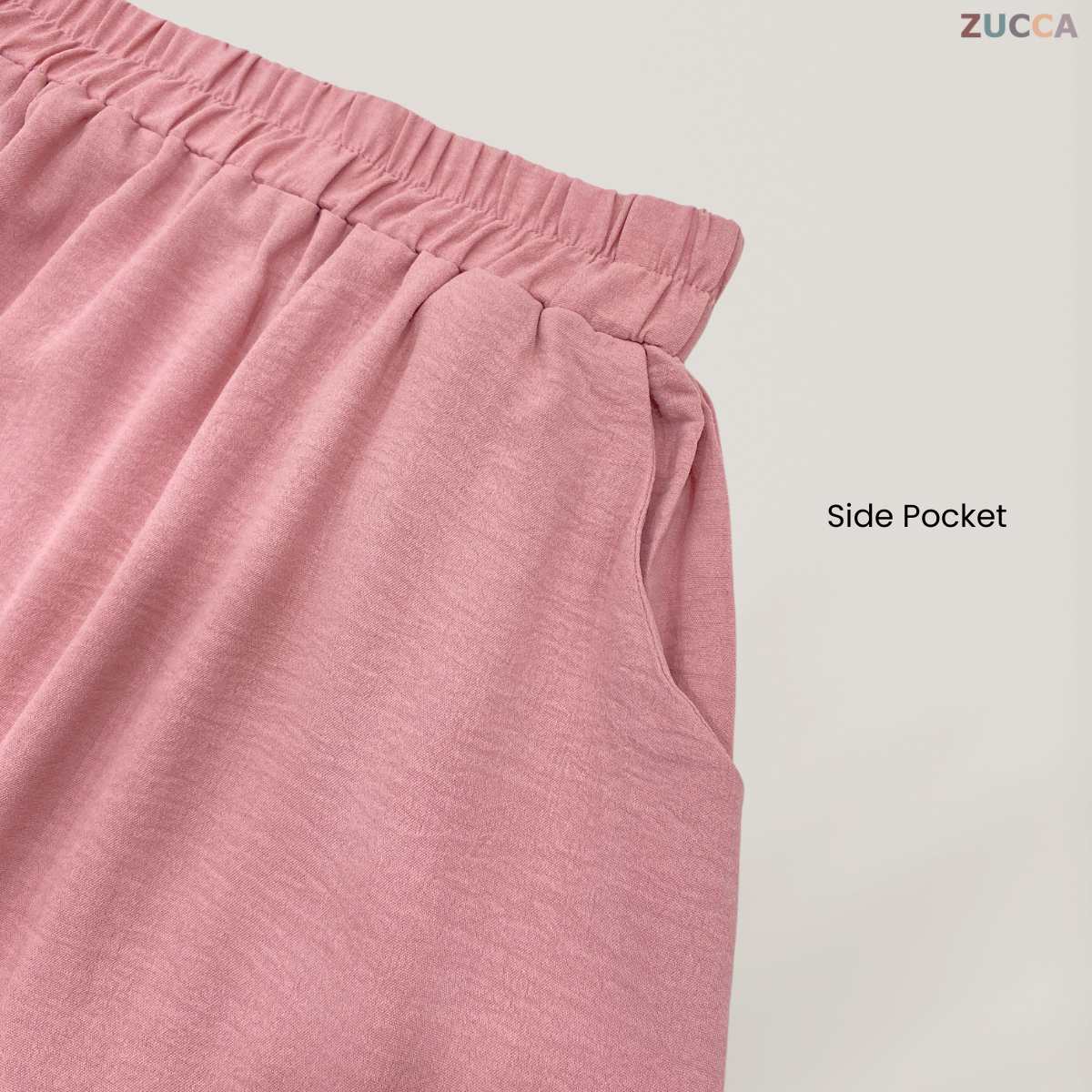 ZUCCA CARMIN SKIRT KASUAL KAPAS - DM135