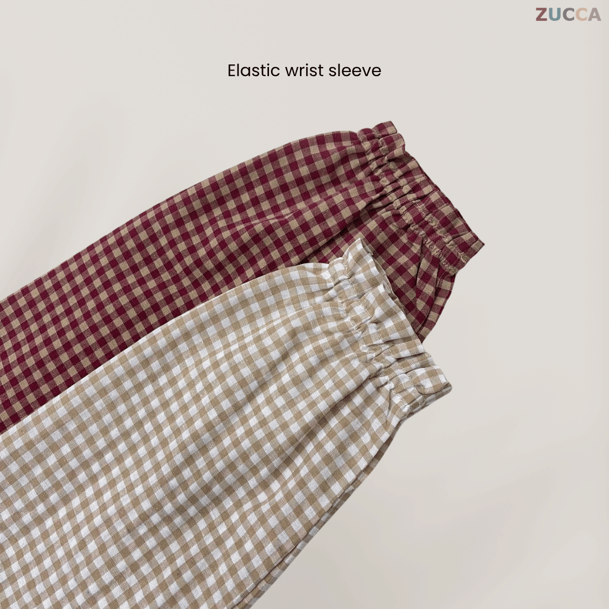 Lily Half Button Gingham Women Blouse - DM149