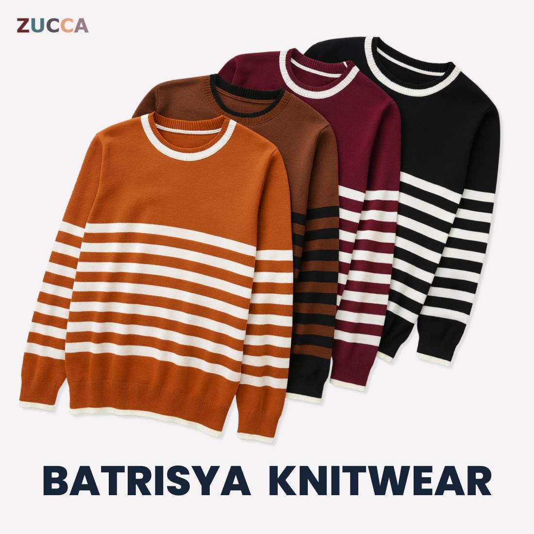 ZUCCA BATRISYA KEMEJA KASUAL KNITTED BERJALUR - DM172