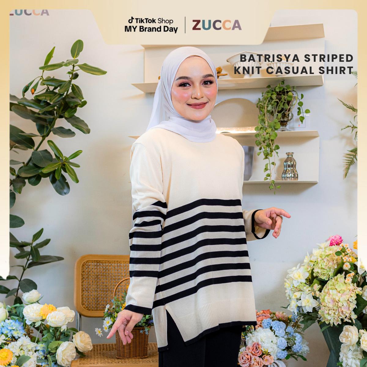 ZUCCA BATRISYA KEMEJA KASUAL KNITTED BERJALUR - DM172