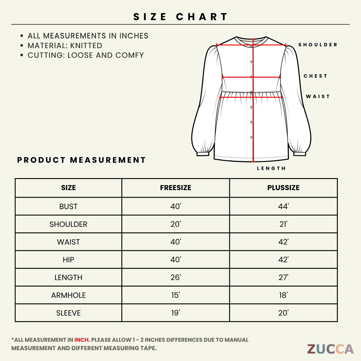 ZUCCA HAZIRA KNIT BUTTON CARDIGAN LABUH- DM189