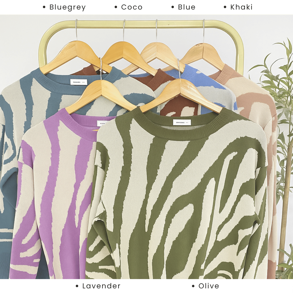 ZUCCA HENRY KOREA STYLE BAGGY COMFY KNITWEAR LABUH - DM190 SWEARSHIRT