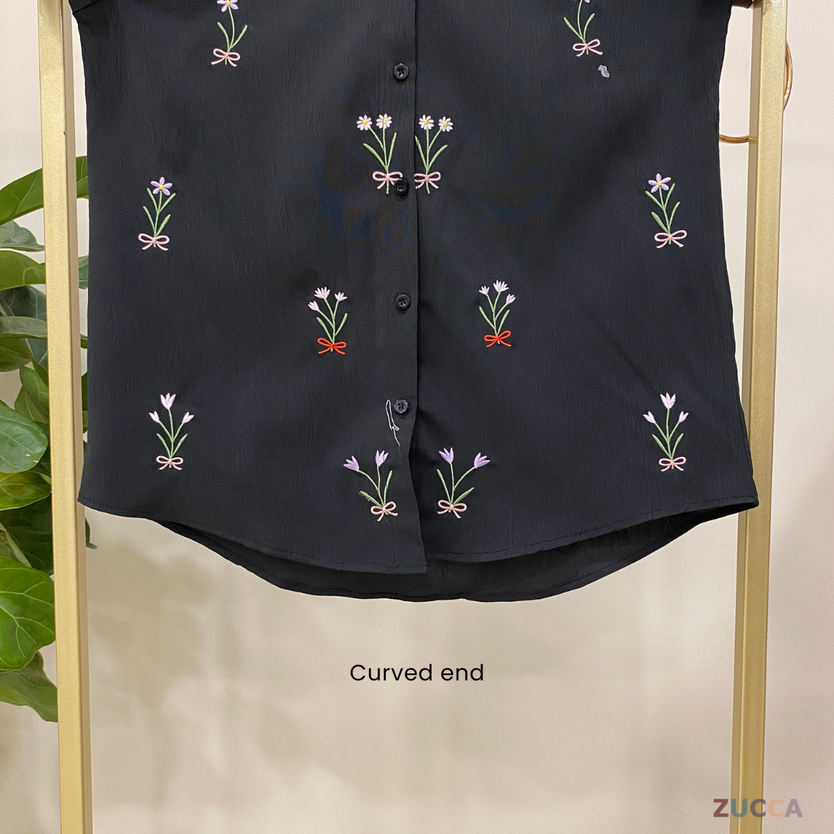 ZUCCA ALYANI BLAUS WANITA SULAMAN BUNGA - DM243 BAJU WANITA