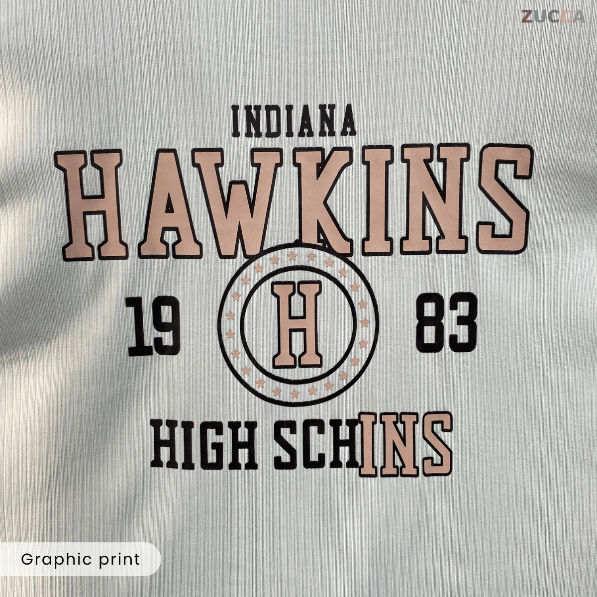 ZUCCA KIMBERLY BAJU WANITA GRAFIK KNIT - DM258