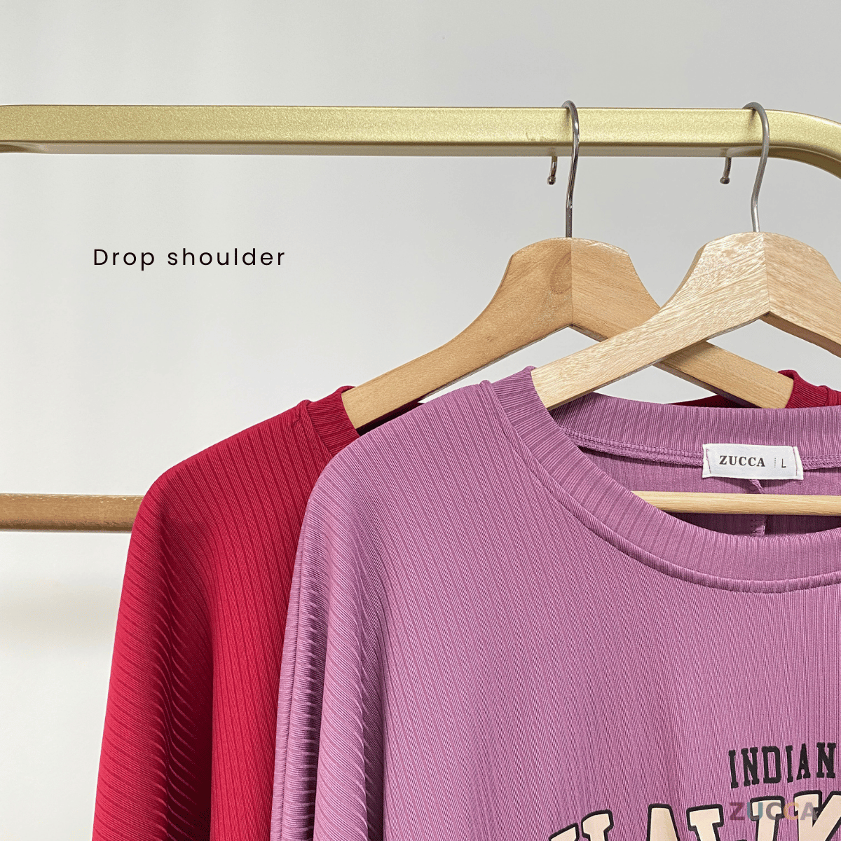 ZUCCA KIMBERLY BAJU WANITA GRAFIK KNIT - DM258