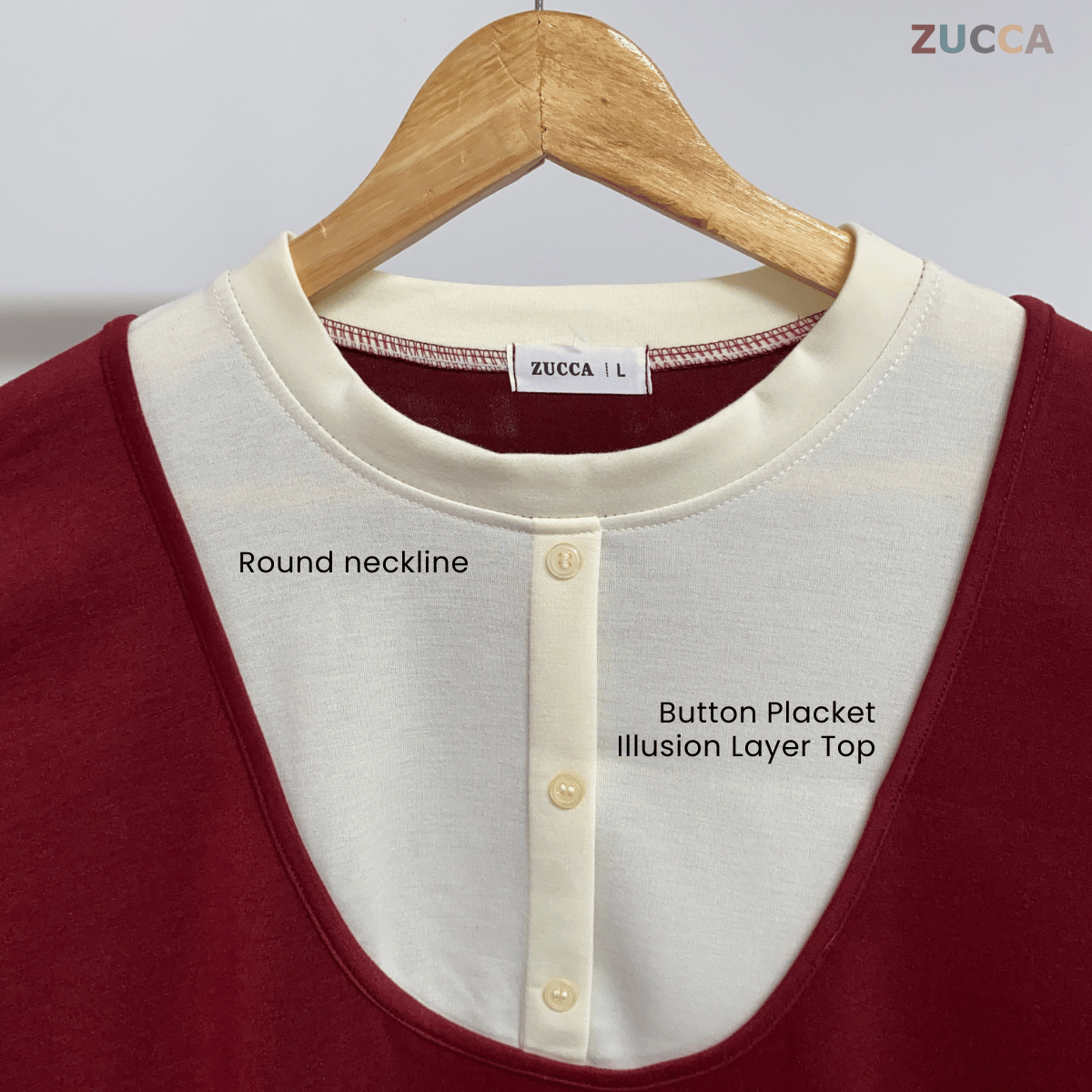 ZUCCA JUNNY DOLCE PULLOVER MODEST LOOK - DM286