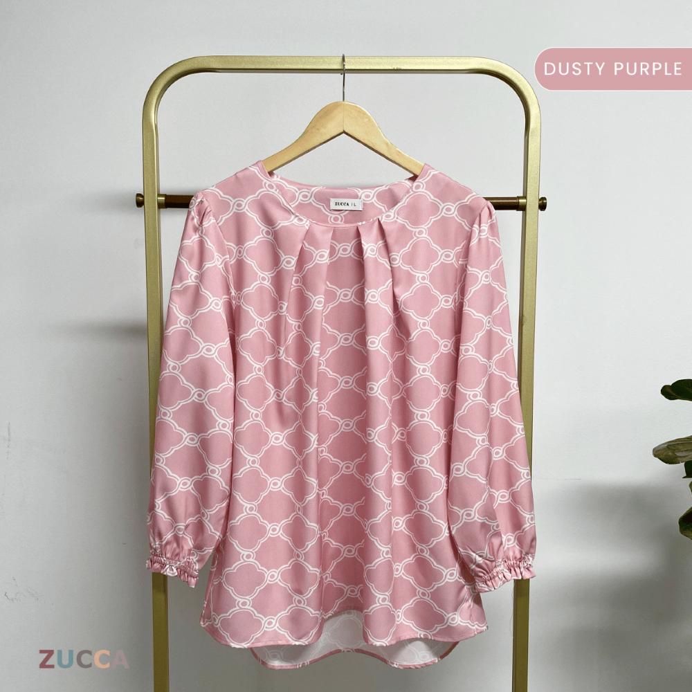 ZUCCA ROZANA FLOW PRINTED BLOUSE-DM297 Tops