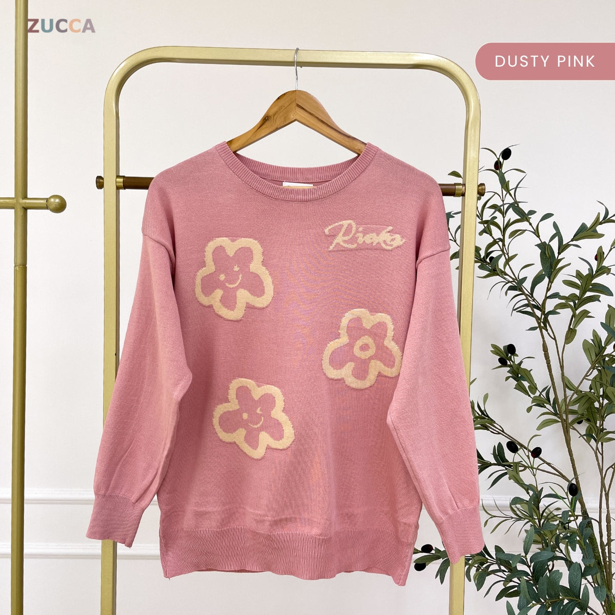 ZUCCA MARIA PEREMPUAN KASUAL KINTWEAR LONG SLEEVE -  DM309