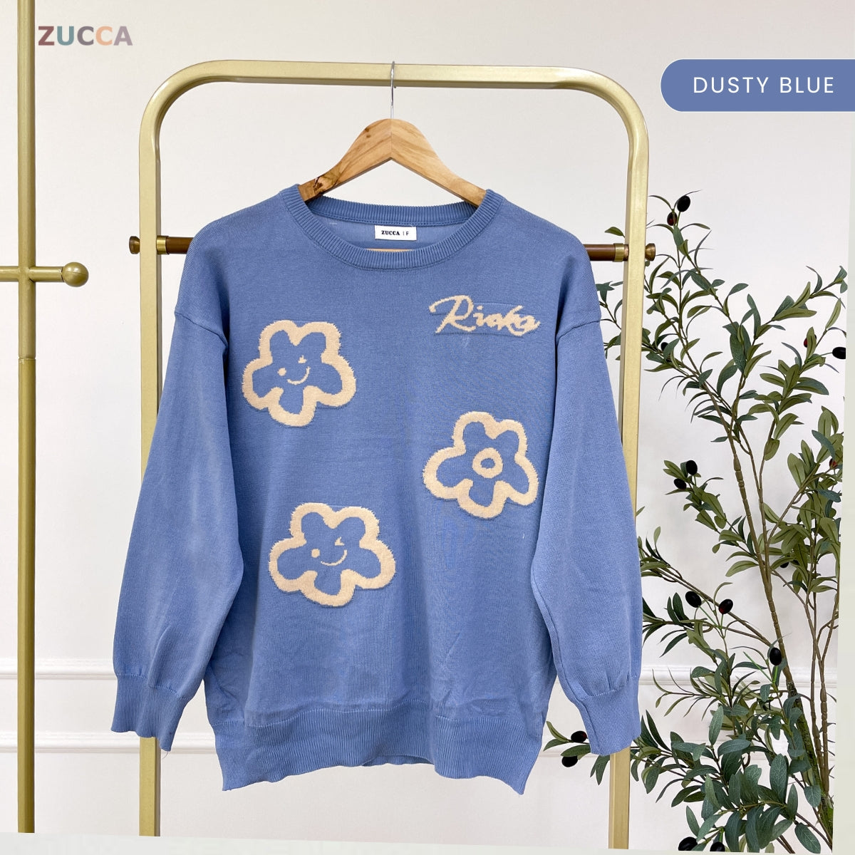 ZUCCA MARIA PEREMPUAN KASUAL KINTWEAR LONG SLEEVE -  DM309