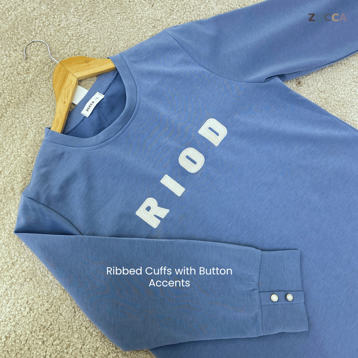 ZUCCA RIENNA WOMEN KASUAL PLAIN BLOUSE - DM310