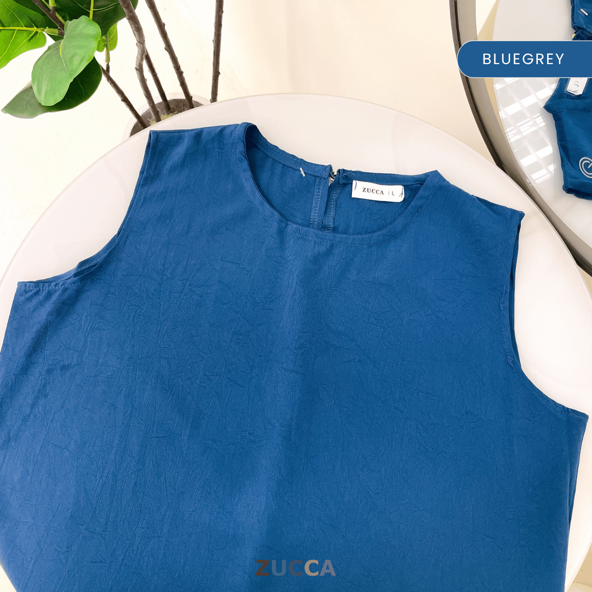 ZUCCA ARIELLA SLEEVELESS MODEST DRESS -DM311