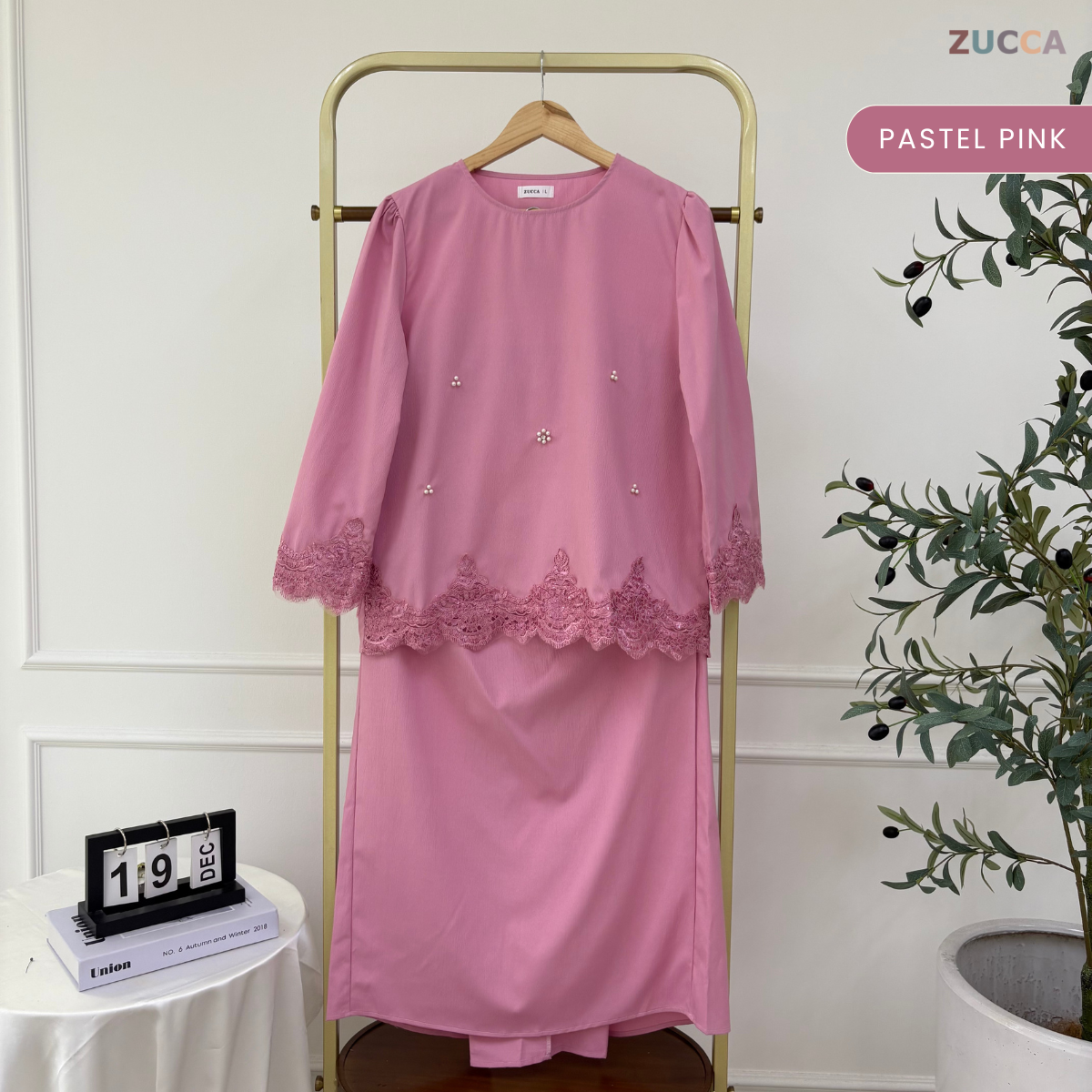 ZUCCA GINAH KURUNG KEDAH MODERN EMBROIDERED - DMRAYA003