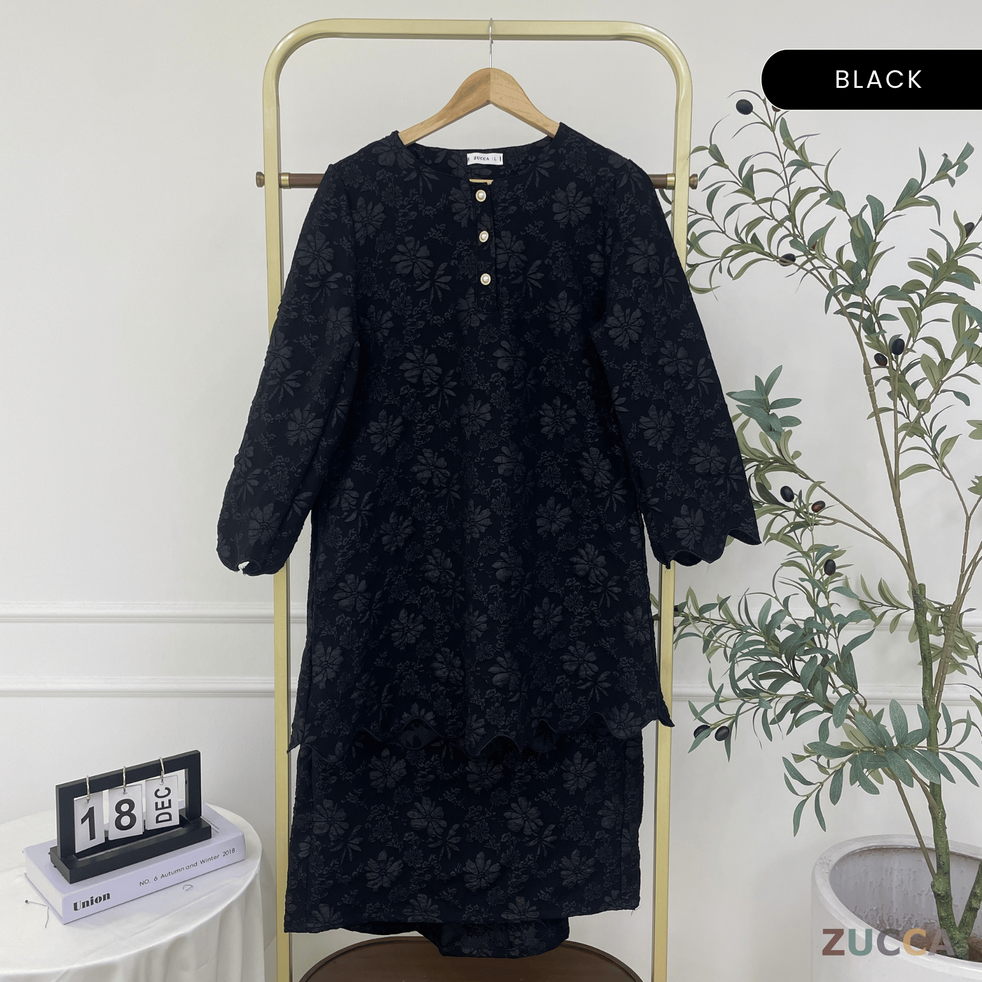 [JOM RAYA 2025] ZUCCA [KIDS] NAZRINA FLORAL KURUNG MODERN ANAK- DMRAYA006A