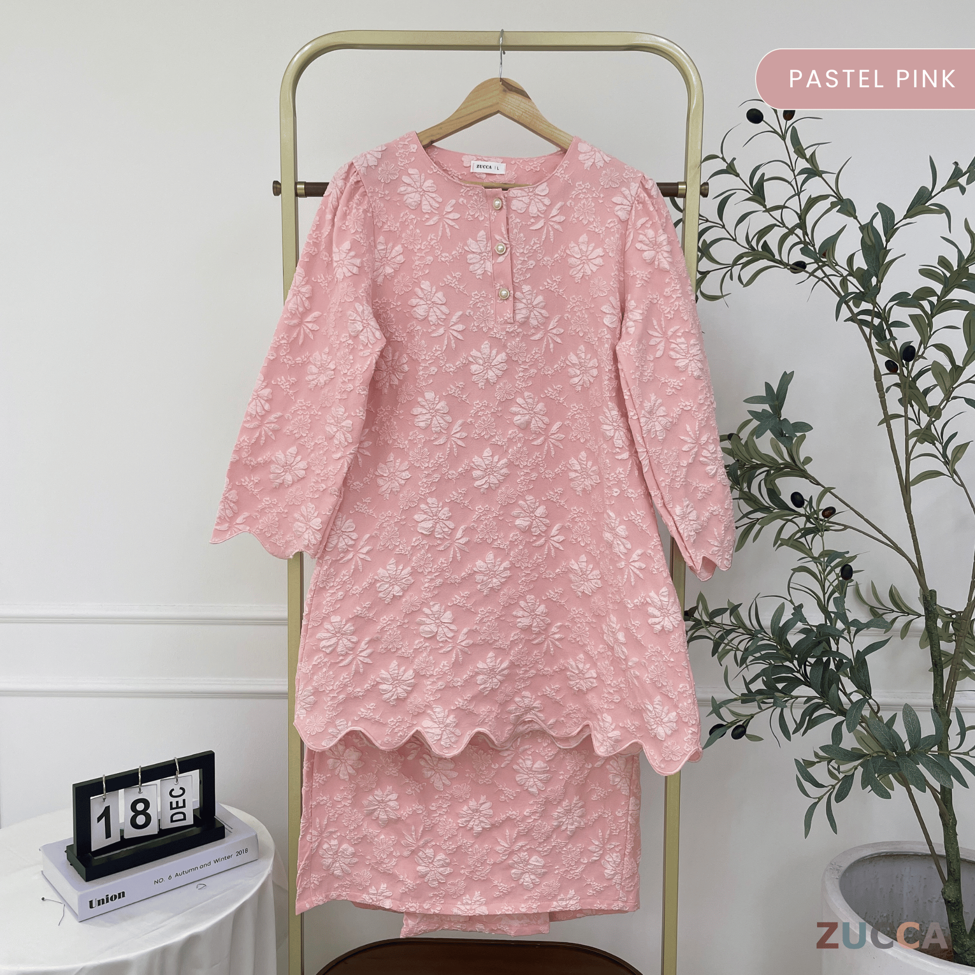 [JOM RAYA 2025] ZUCCA [KIDS] NAZRINA FLORAL KURUNG MODERN ANAK- DMRAYA006A