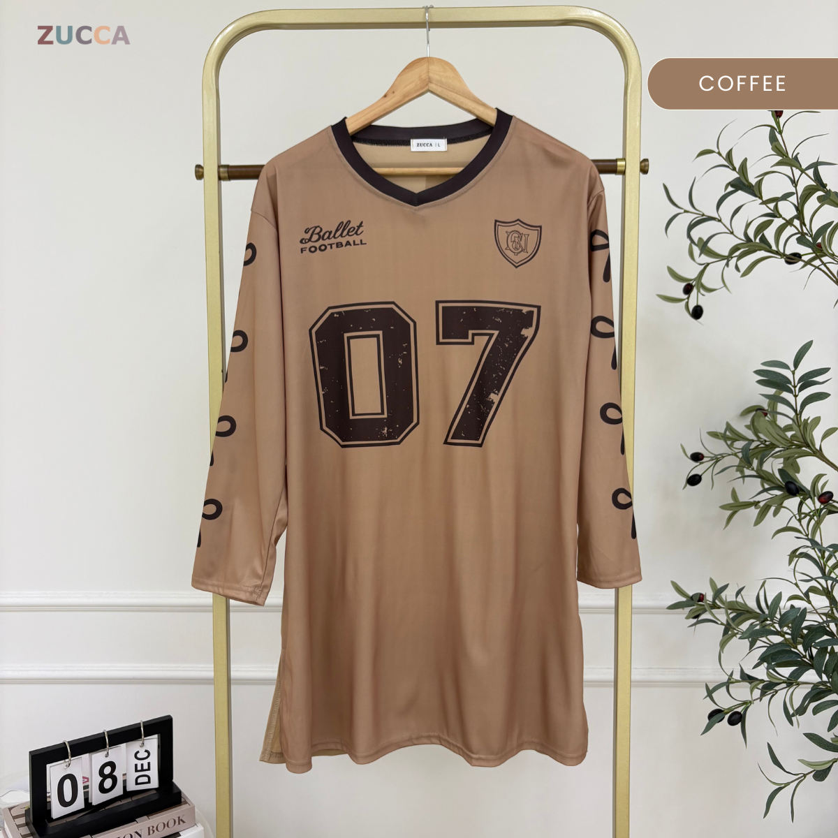 ZUCCA ELANI KASUAL MUSLIMAH BLOUSE ACTIVE WEAR - DMS1006