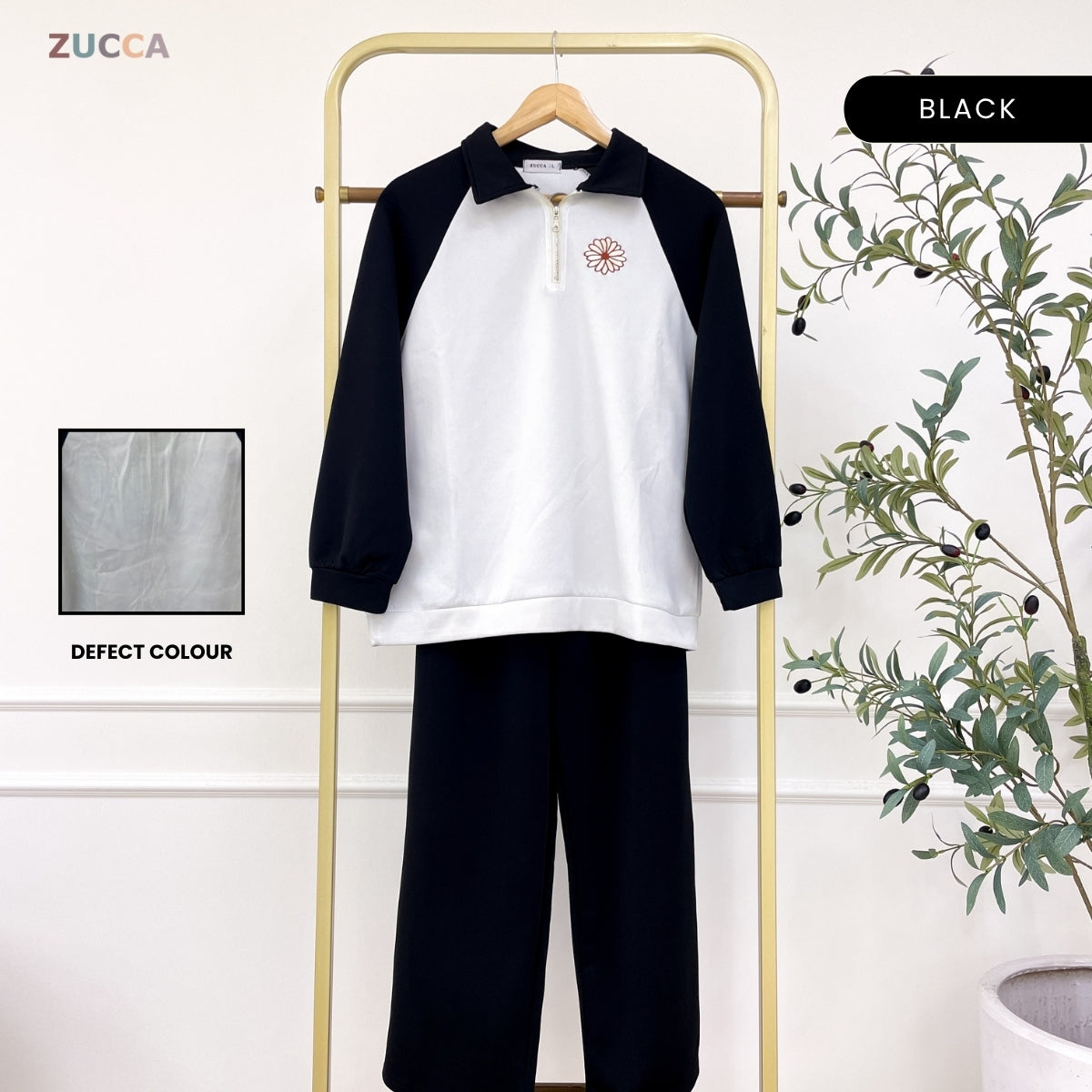 ZUCCA NICOLE WOMEN KASUAL SET SWEATSHIRT PANTS - DMSET010