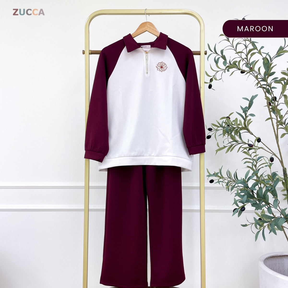 ZUCCA NICOLE WOMEN KASUAL SET SWEATSHIRT PANTS - DMSET010