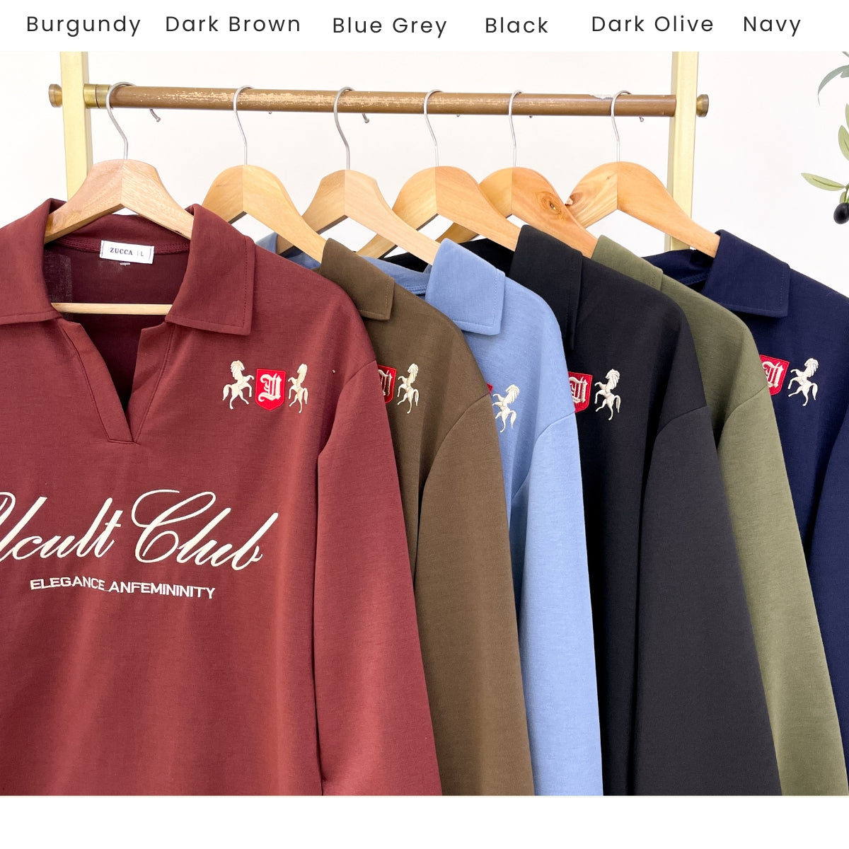 ZUCCA JAZYLN WOMEN SET STREATWEAR TOP PANTS - DMSET017