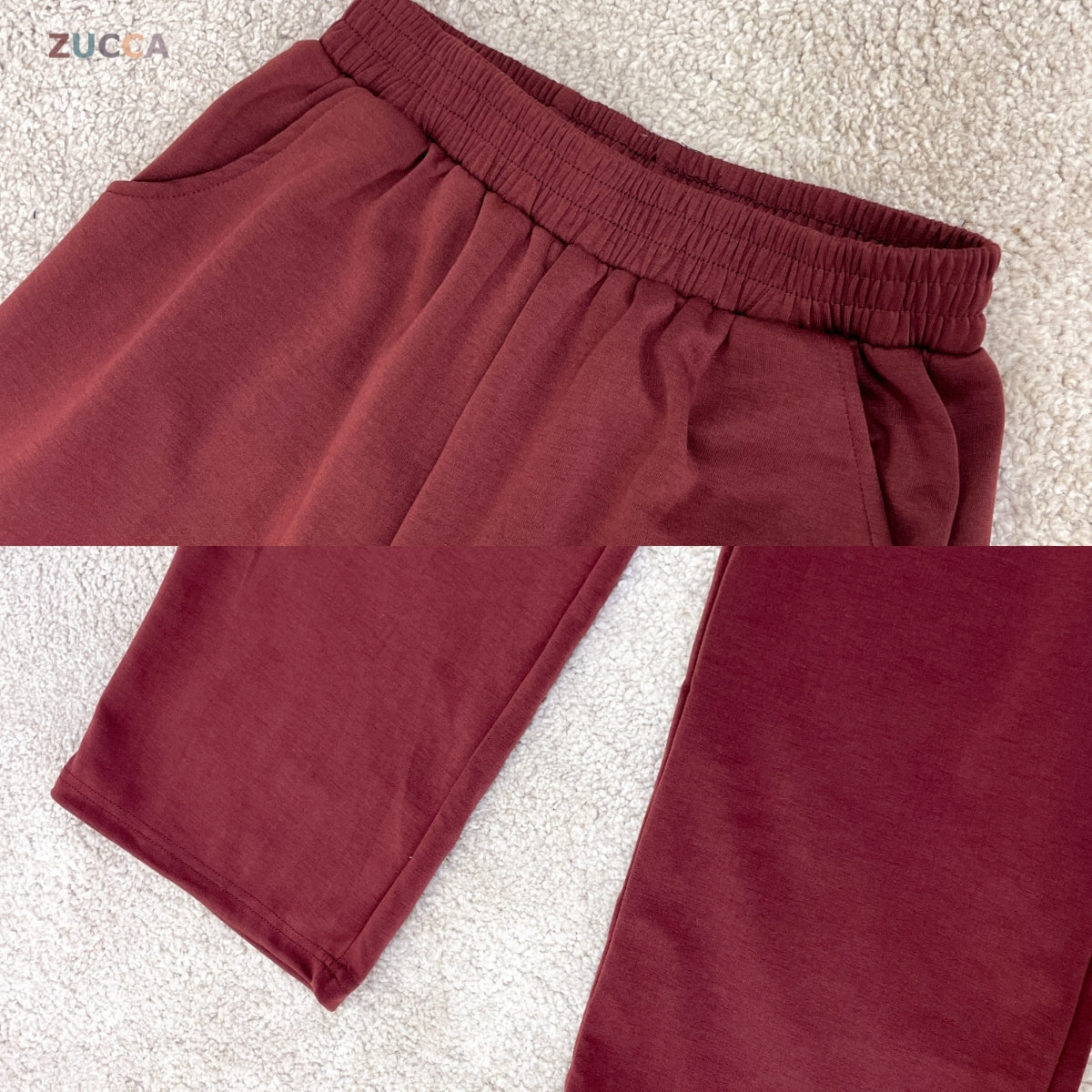 ZUCCA JAZYLN WOMEN SET STREATWEAR TOP PANTS - DMSET017