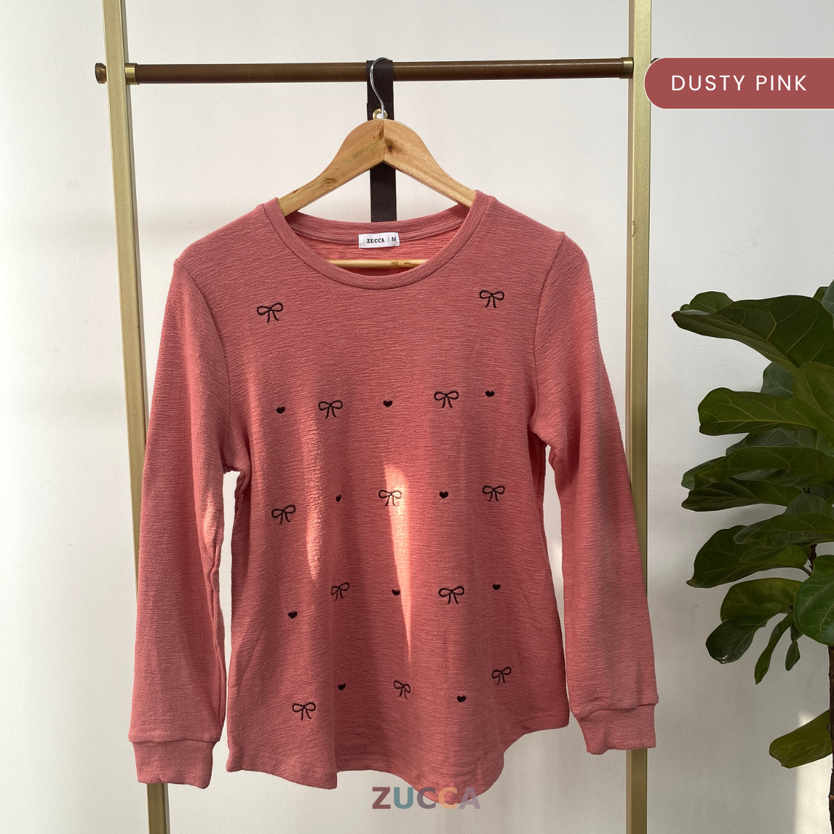 ZUCCA SHIDA BOW KNIT CASUAL SHIRT - MA050